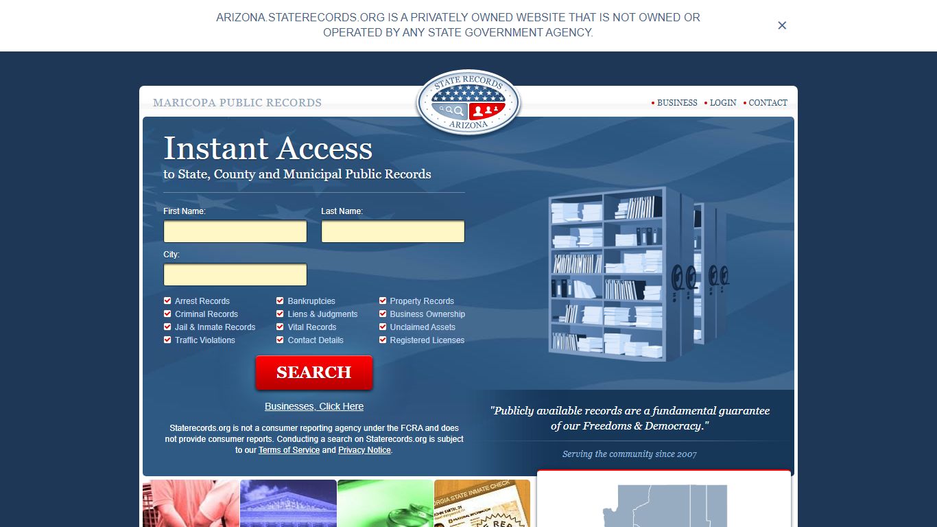 Maricopa Arrest and Public Records | Arizona.StateRecords.org